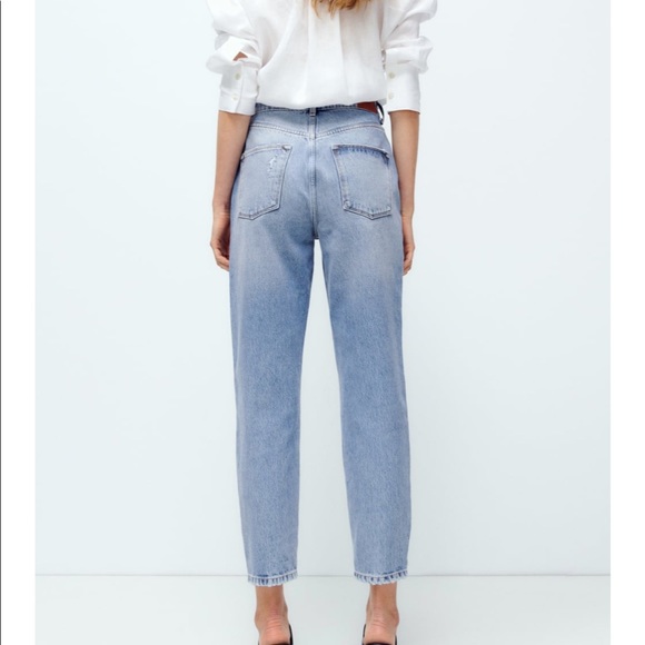 Zara Mom Fit Jeans - Picture 3 of 11